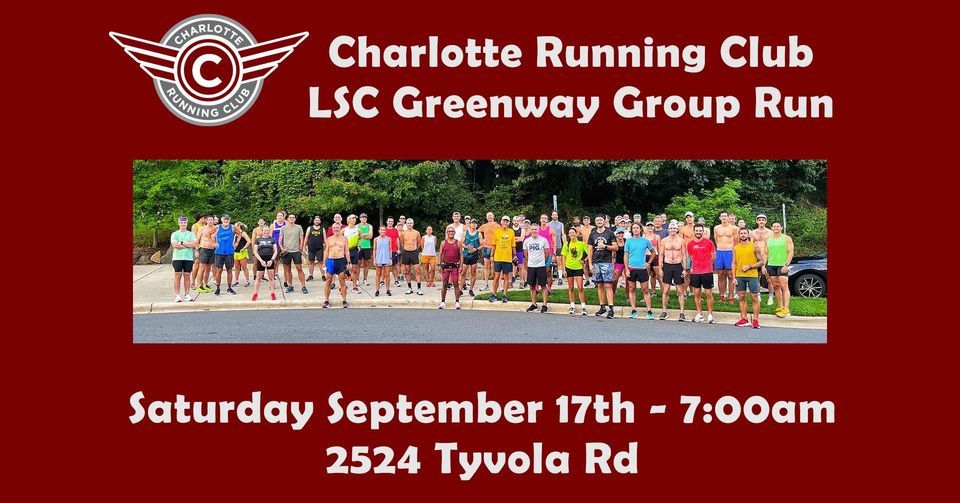 CRC LSC Greenway Group Run - Sept 2022