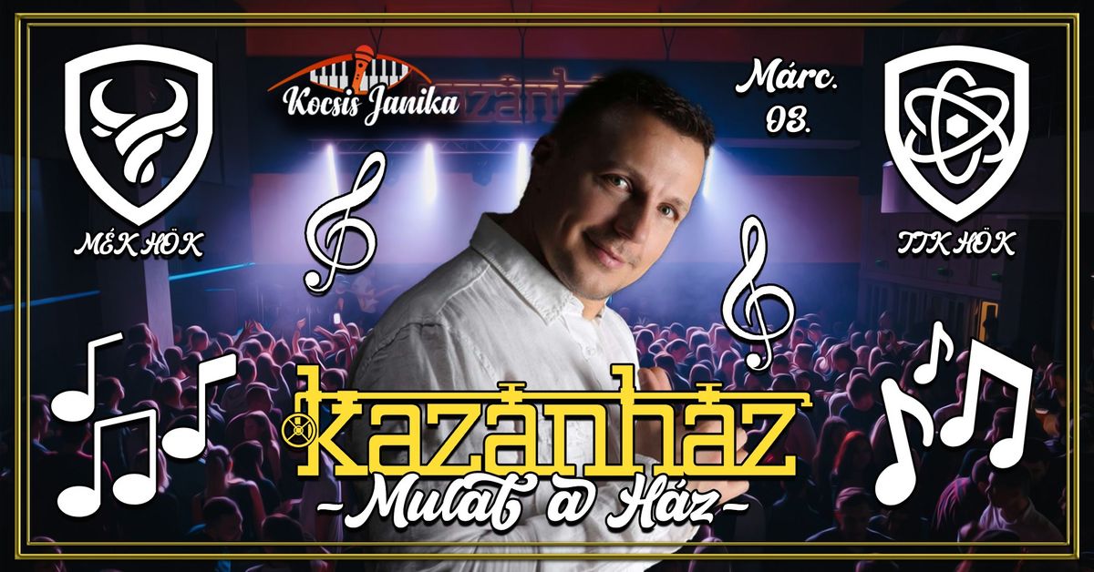 - Mulat a H\u00e1z - \/\/ Kocsis Janika \u2022 Kaz\u00e1nh\u00e1z Egyetemi Klub \/\/ 03.03.