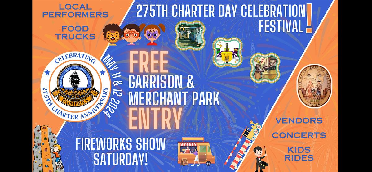 275th Charter Day Celebration Festival