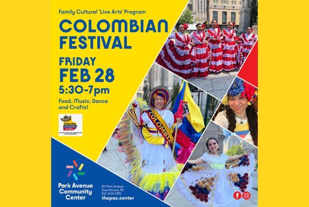 Family Cultural Live Arts Program - COLOMBIAN FESTIVAL!