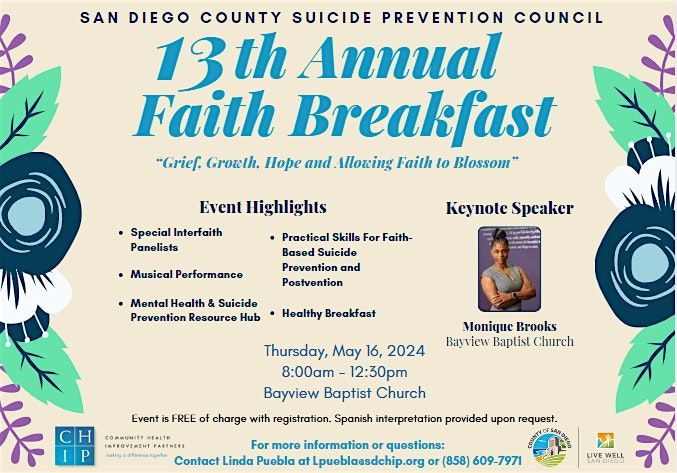 SPC 13th Annual Faith Breakfast