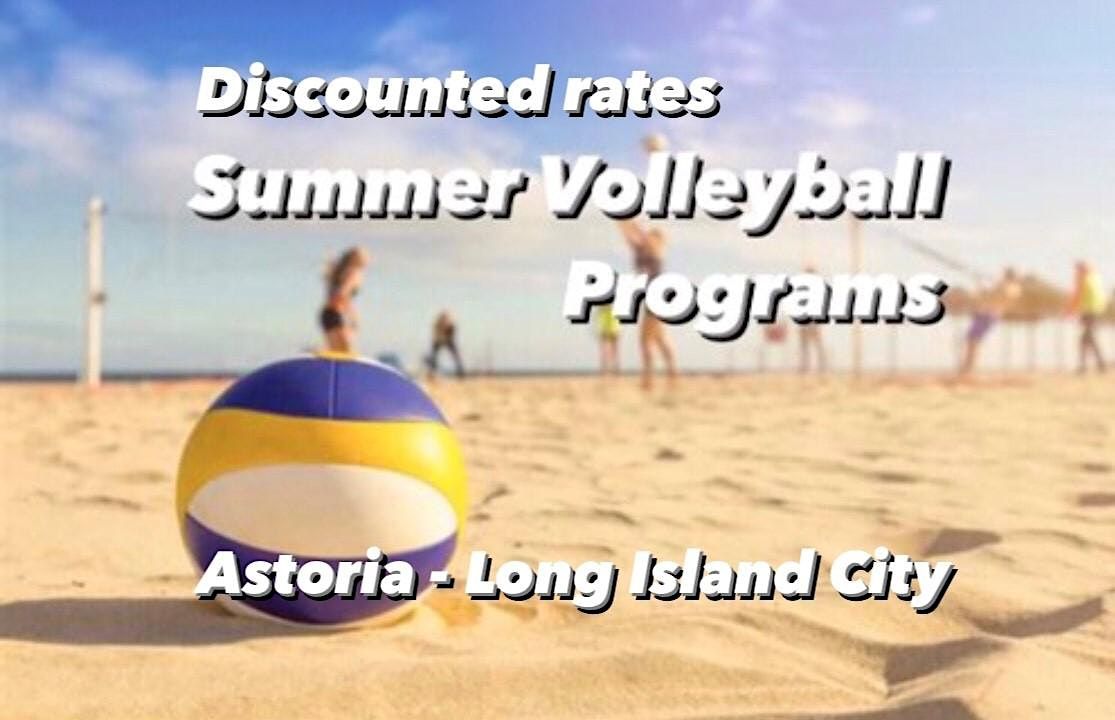 Beach Volleyball Summer Camp at Long Island City, Hunter's Point South