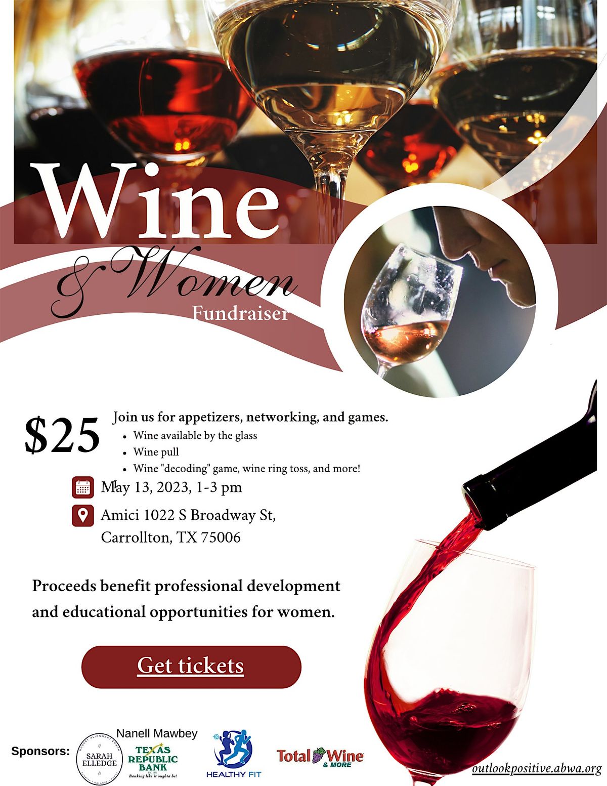 Wine and Women Fundraiser 2024