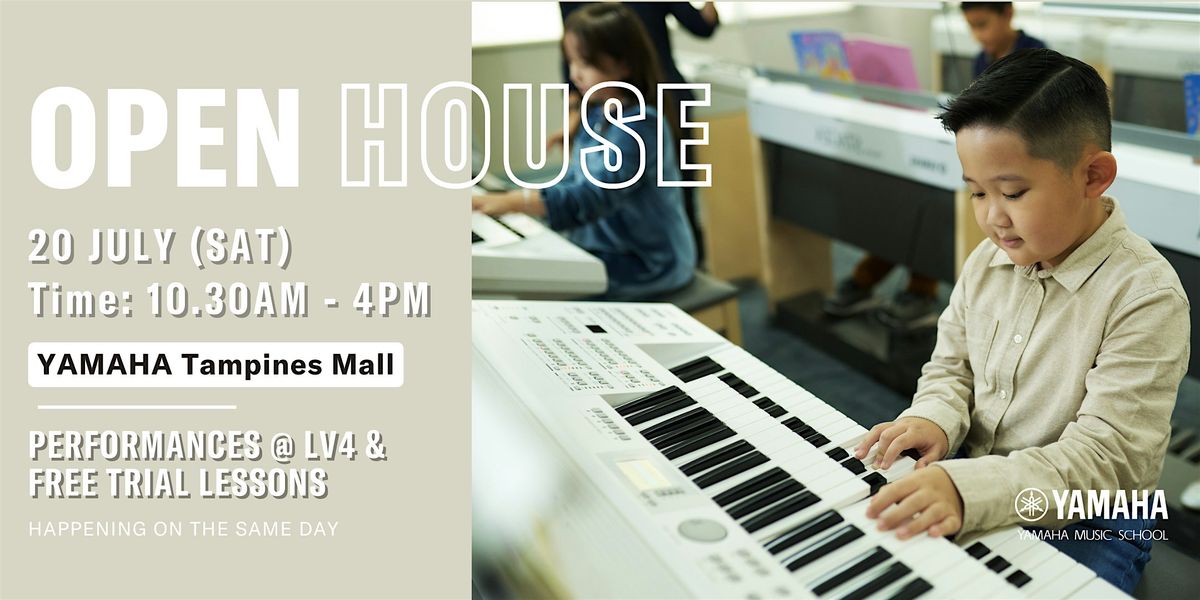 YAMAHA TAMPINES MALL OPEN HOUSE-SERENADE IN BLOOM