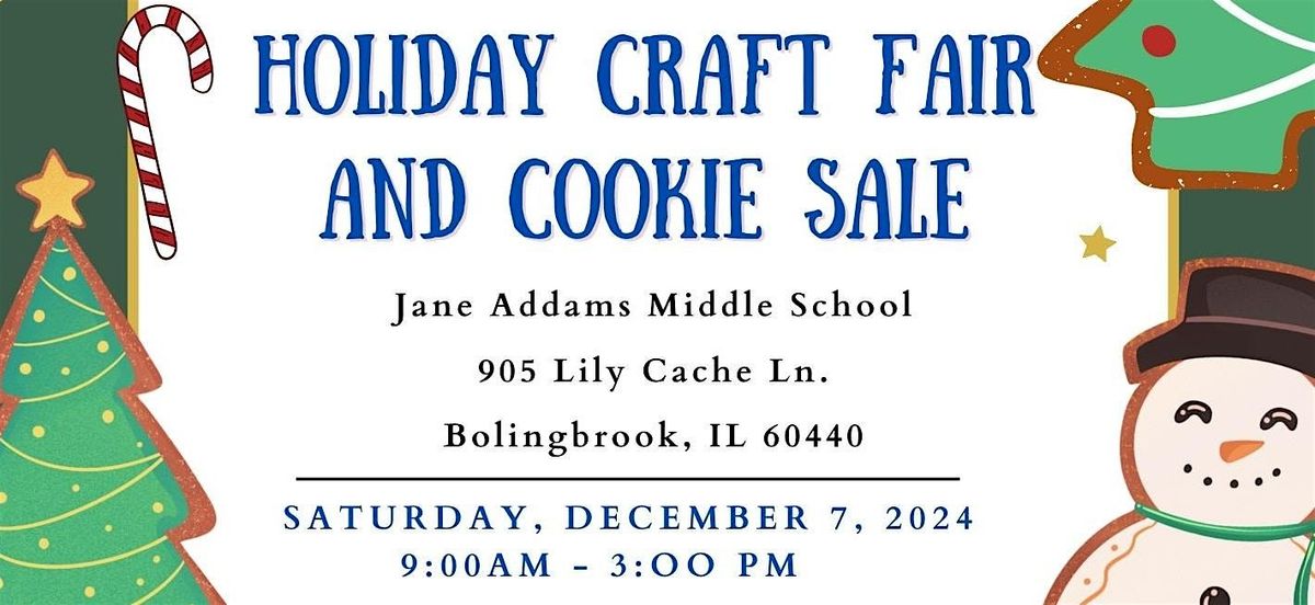 2024 Jane Addams Band Boosters Holiday Craft Fair