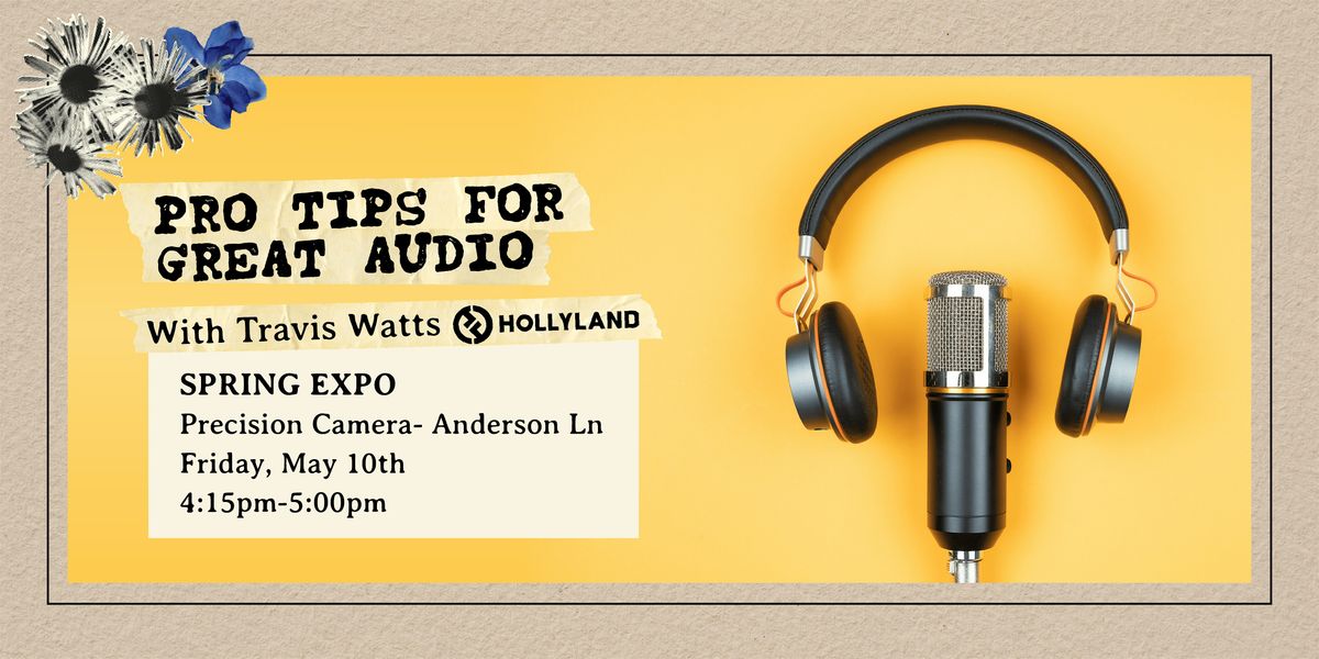 Pro Tips for Great Audio with Travis Watts