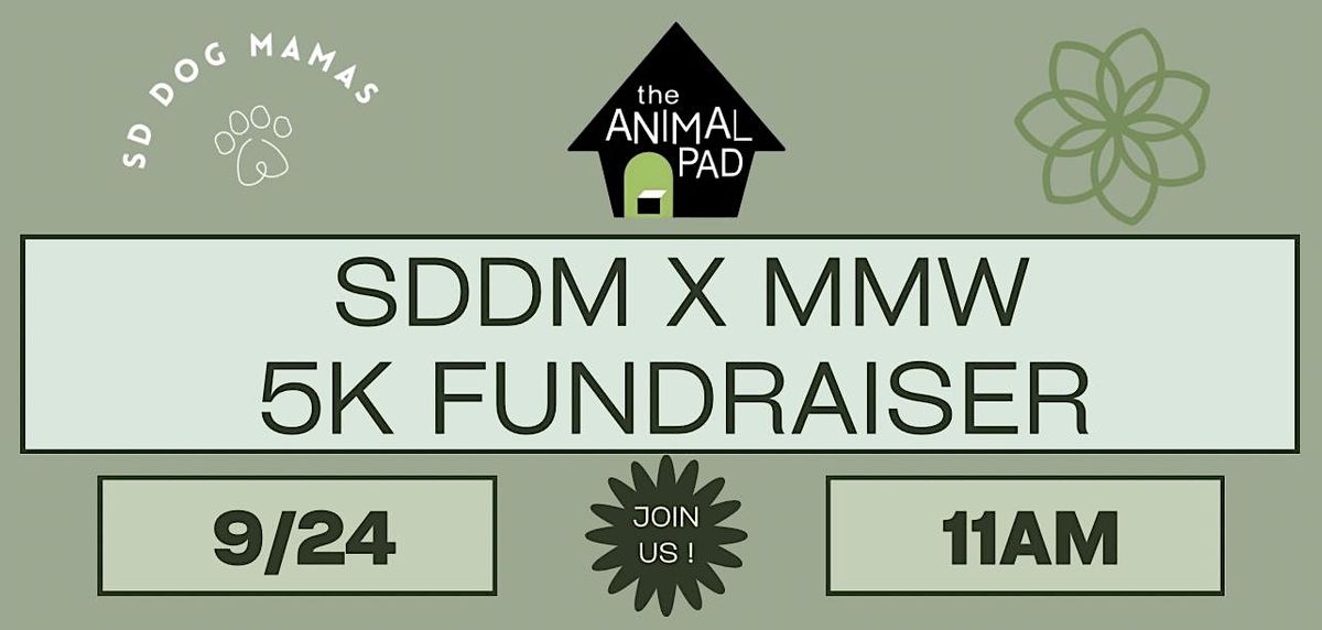 SD Dog Mamas x Mobile Massage & Wellness 5K Fundraiser