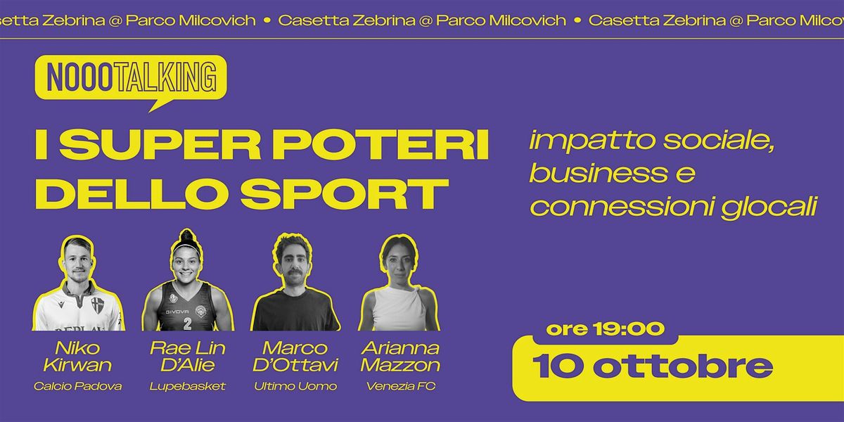 NOOO TALKING \/\/ I SUPER POTERI DELLO SPORT