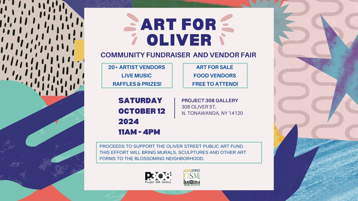 Art for Oliver- A Fundraiser for Public Art 