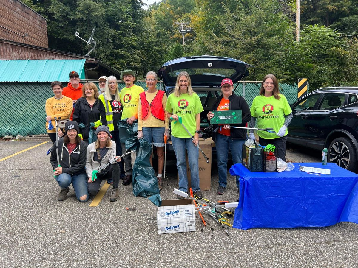 Thompson Run Road Cleanup