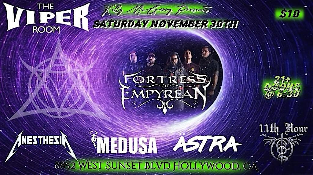 Fortress of Empyrean LIVE at The Viper Room