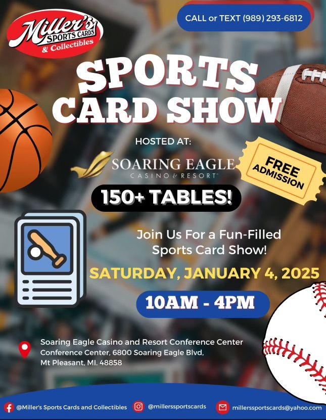 Millers Sports Cards and Collectibles card show