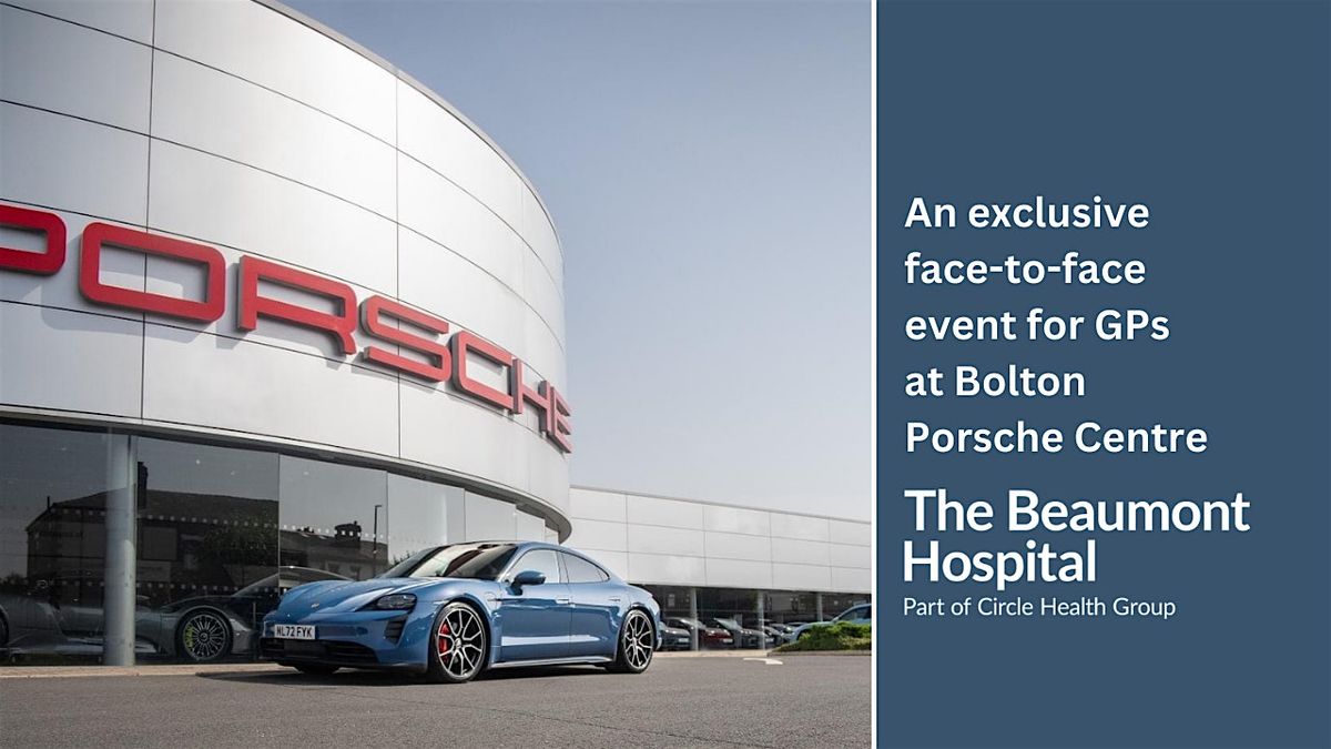 GP Orthopaedic Study Evening at Bolton Porsche Centre