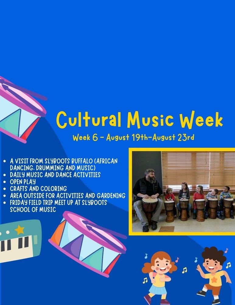 Summer Camp Week 6 - Cultural Music Week 