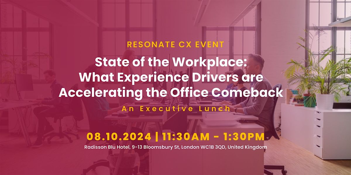 Real Estate Executive Lunch: New Report: State of the Workplace