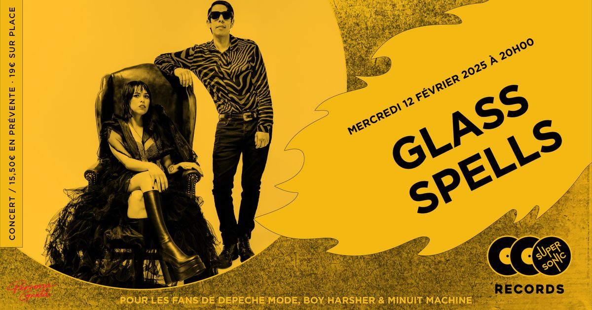 Glass Spells en concert au Supersonic Records \u00b7 Paris