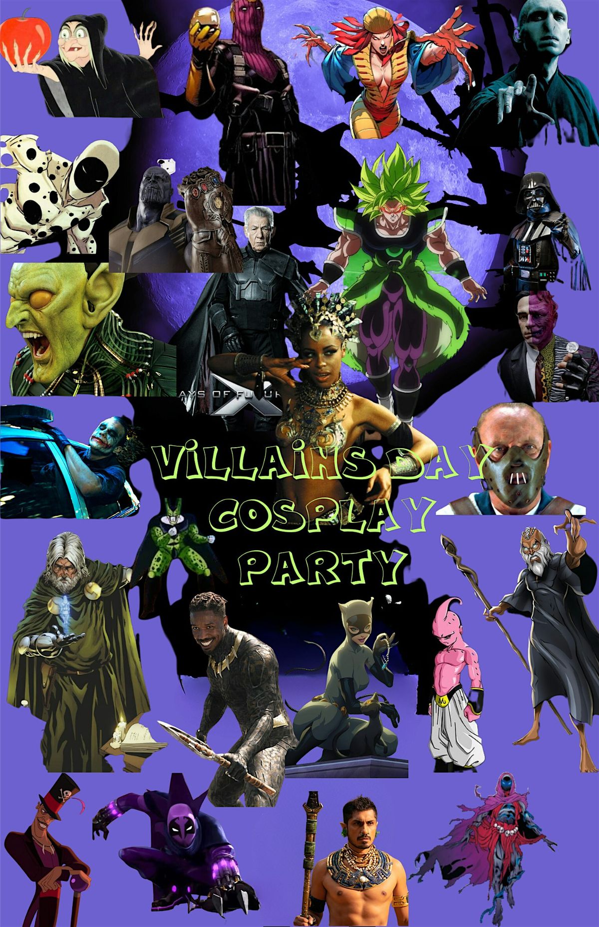 Villlain's Day Cosplay party
