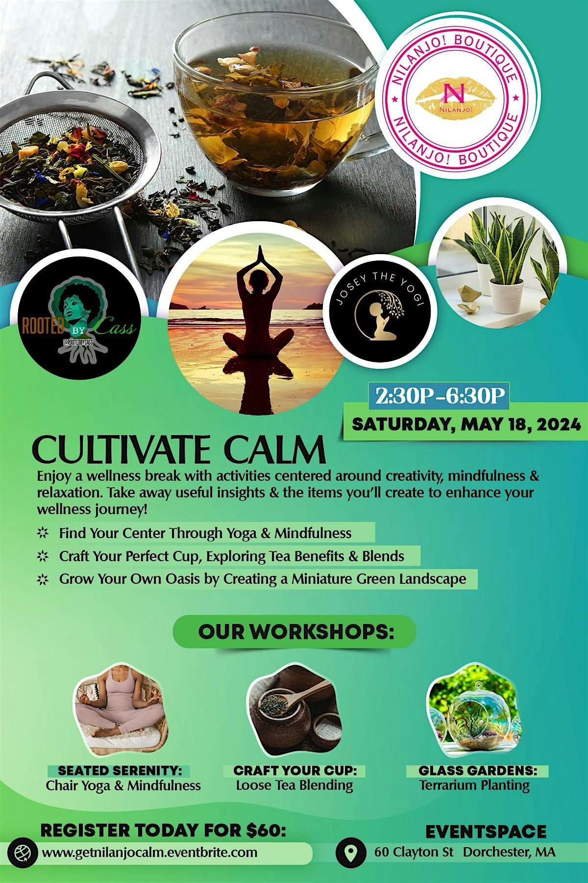 Cultivate Calm Wellness Workshop