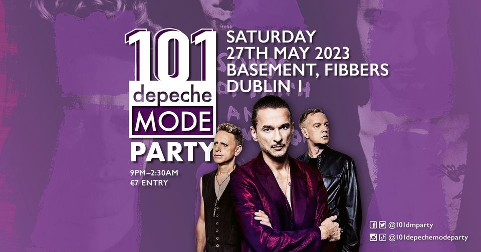 101 Depeche Mode Party, 27th May 2023