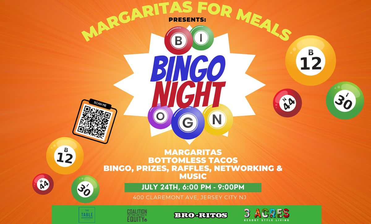 Margaritas 4 Meals: Bingo Night