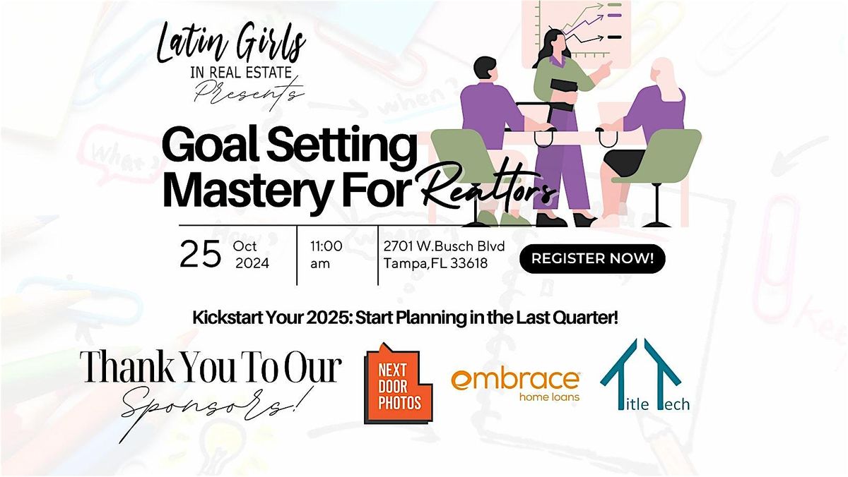 Goal Setting Mastery For Realtors