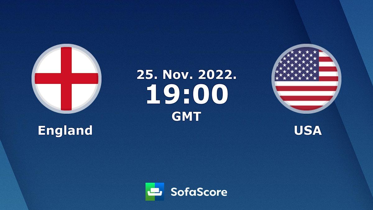 England 'v' USA- World Cup 2022