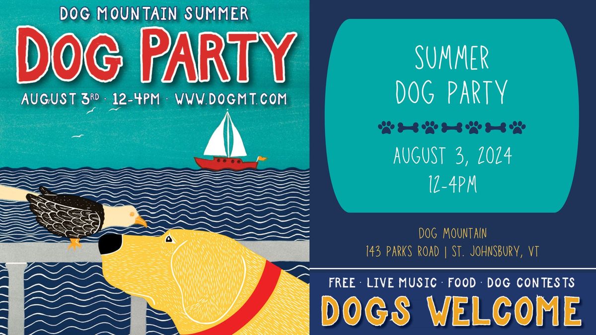 Summer Dog Party