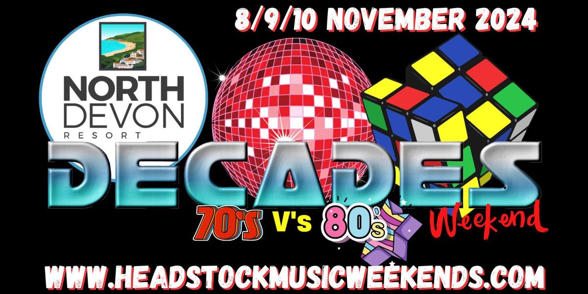 North Devon Resort DECADES weekender 70's vs 80's