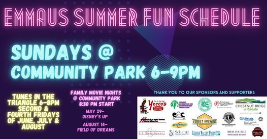 Emmaus Community Park Concert Series