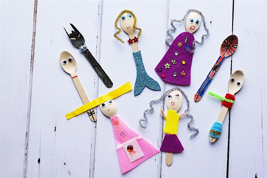 Creation Club: Mini Wooden Spoon Puppets & Theatre