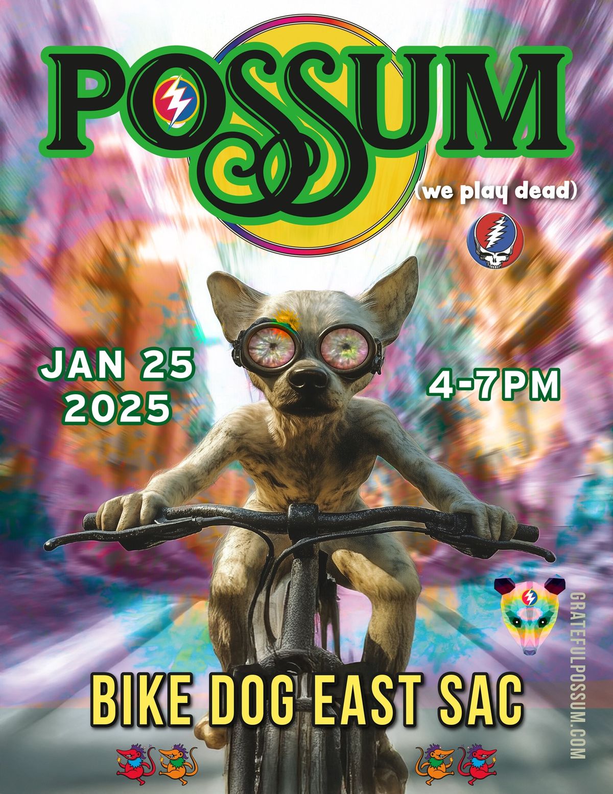 Possum plays Bike Dog Brewing East Sac 1\/25\/25