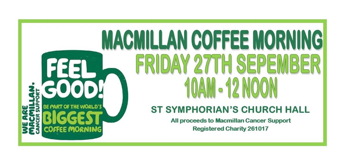 Macmillan Coffee Morning