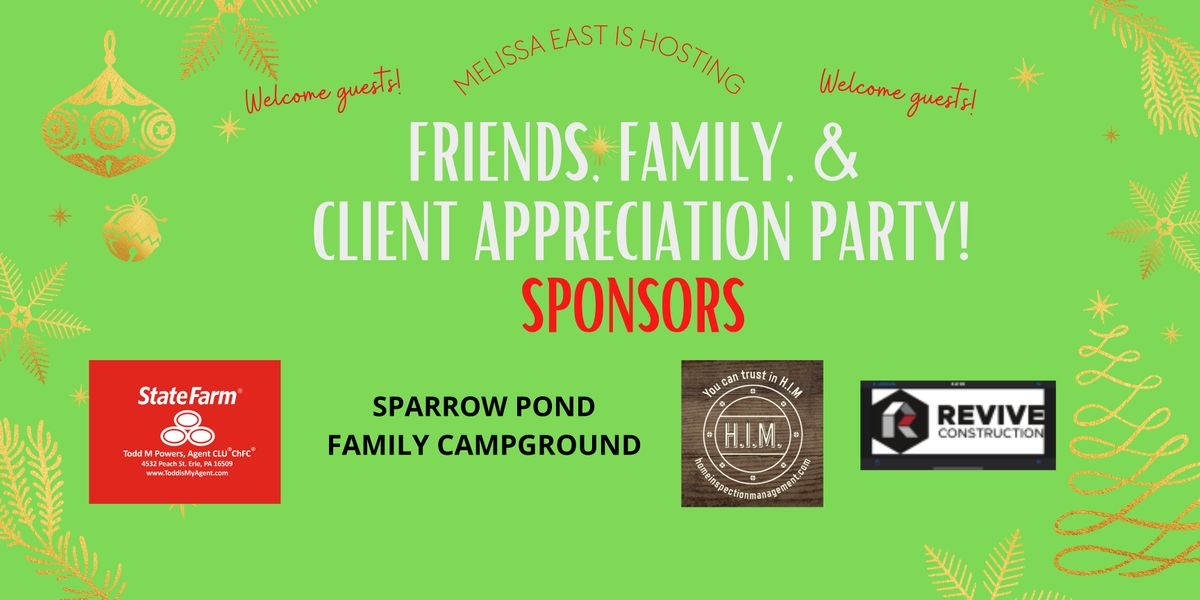 Friends, Family, and Client Appreciation Party!, U Pick 6 Public House