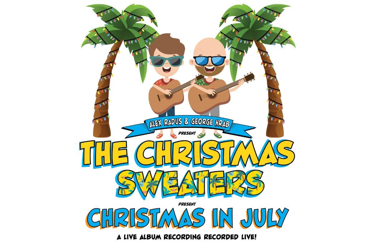 Alex Radus & George Hrab \u2013 The Christmas Sweaters \u2013 Hilariously Awful Holiday Tunes Recorded Live! 