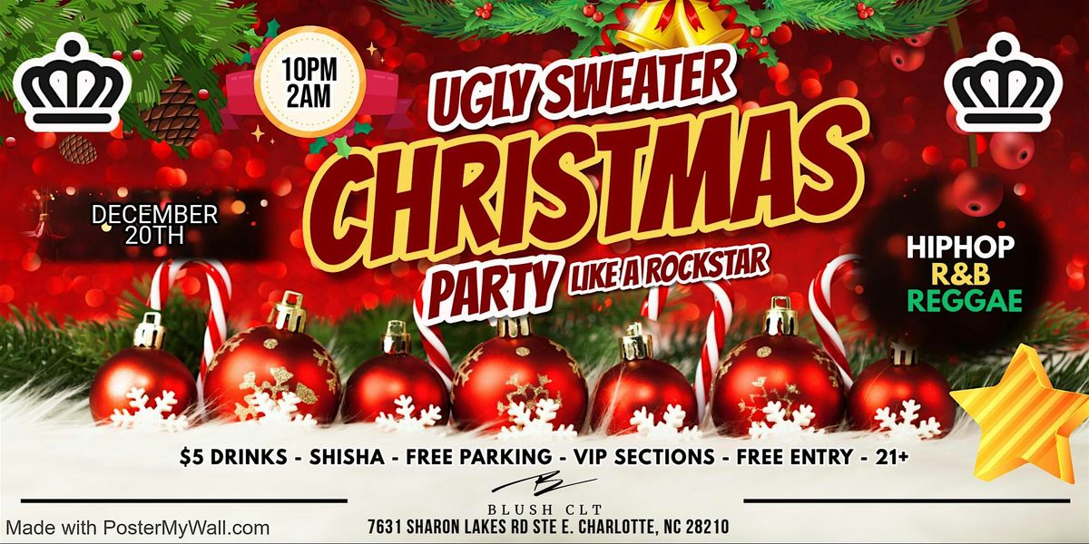Queen City Ugly Sweater Christmas Party