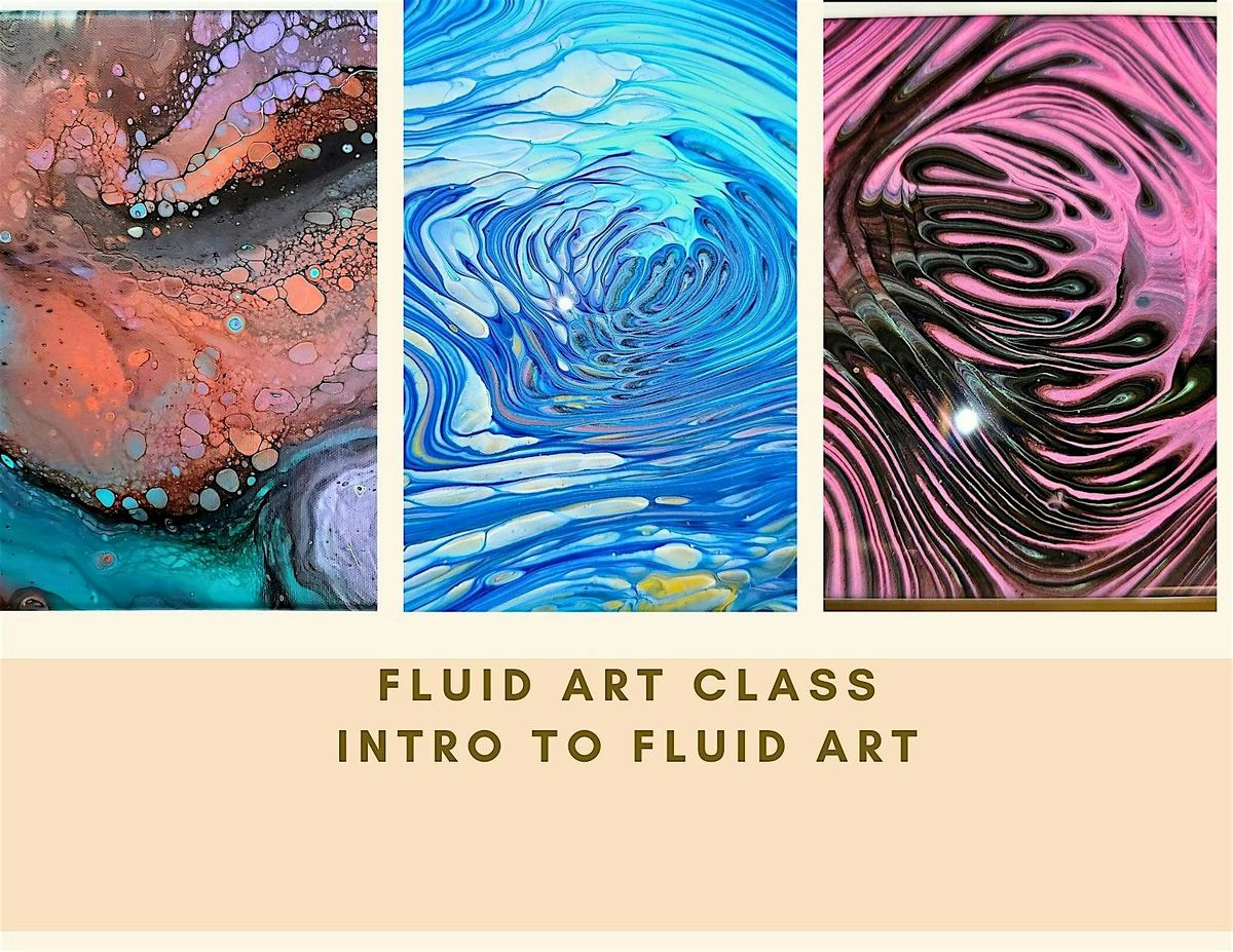 Fluid Art Class - Intro to Fluid Art