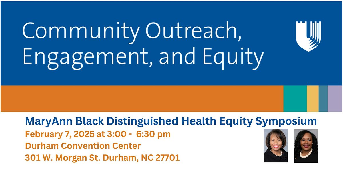 MaryAnn Black Distinguished Health Equity Symposium