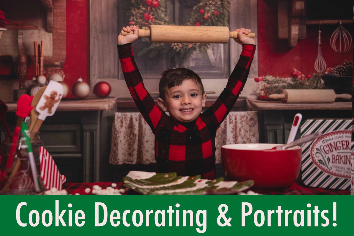 Cookie Decorating with City Sweets & Portraits with The Photo Booth!