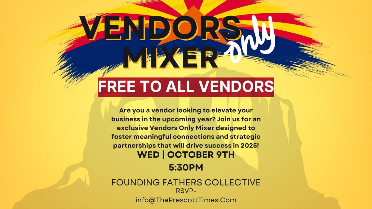 Vendors Only Mixer