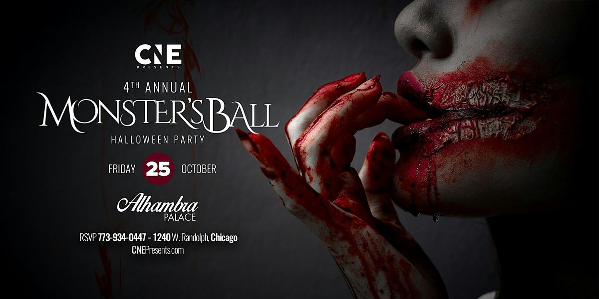 4th Annual Monster Ball Chicago\u2019s Biggest  Halloween Party