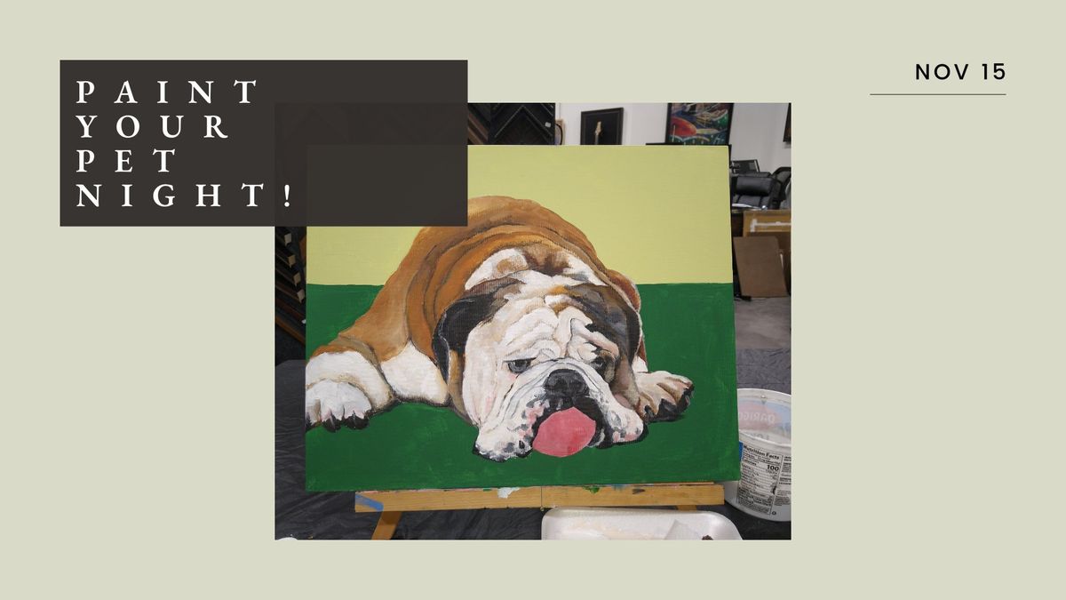 Paint Your Pet Night for the Holidays!