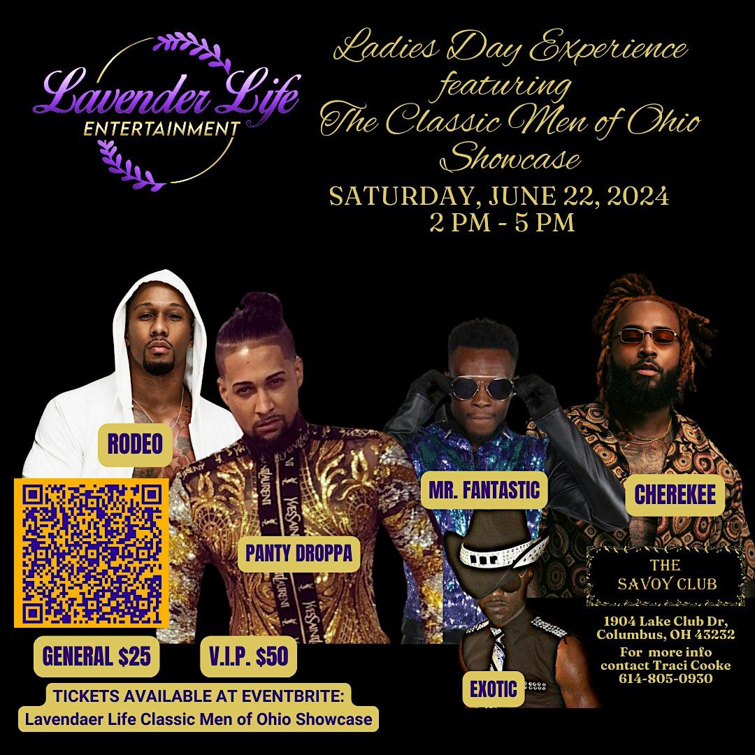 Lavender Life Entertainment Presents The Classic Men Of Ohio Showcase