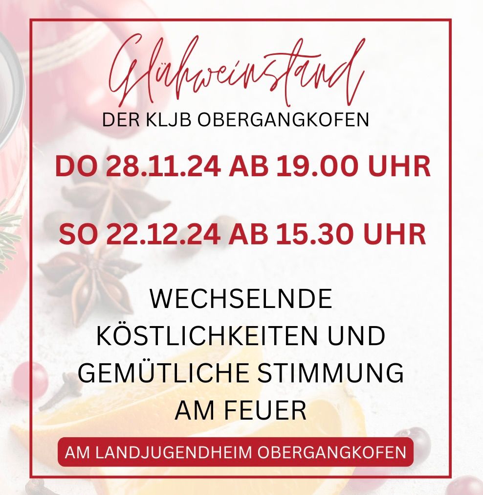 2. Gl\u00fchweinstand der KLJB Obergangkofen 