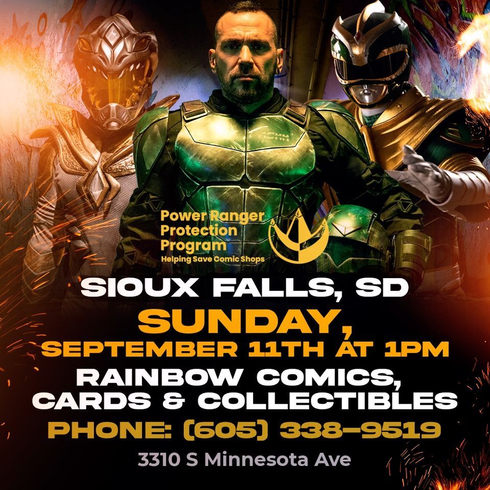 Jason David Frank at Rainbow Comics!