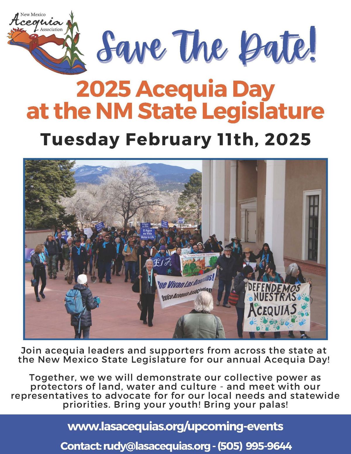 2025 Acequia Day at the NM State Legislature