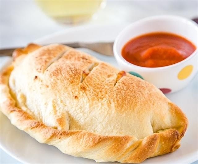 Homemade Calzones (4), Pasta  Fagioli (Soup)