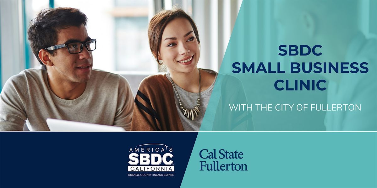 SBDC Small Business Clinic with the City of Fullerton