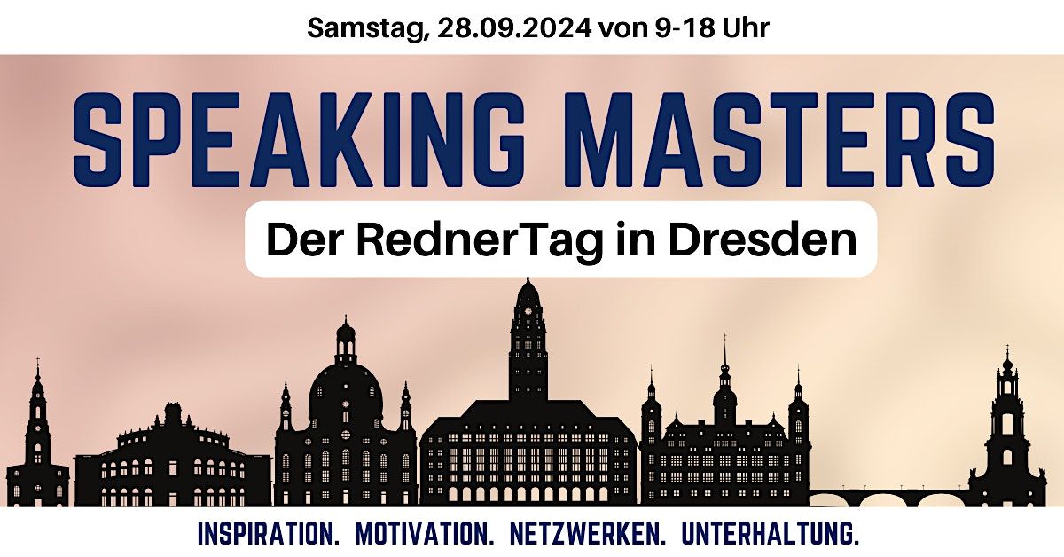 Speaking Masters - Der RednerTag in Dresden