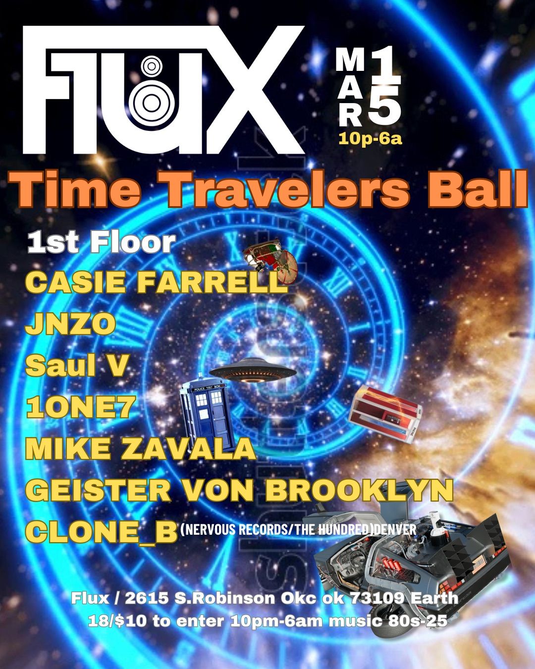 Flux Time Traveler\u2019s Ball 