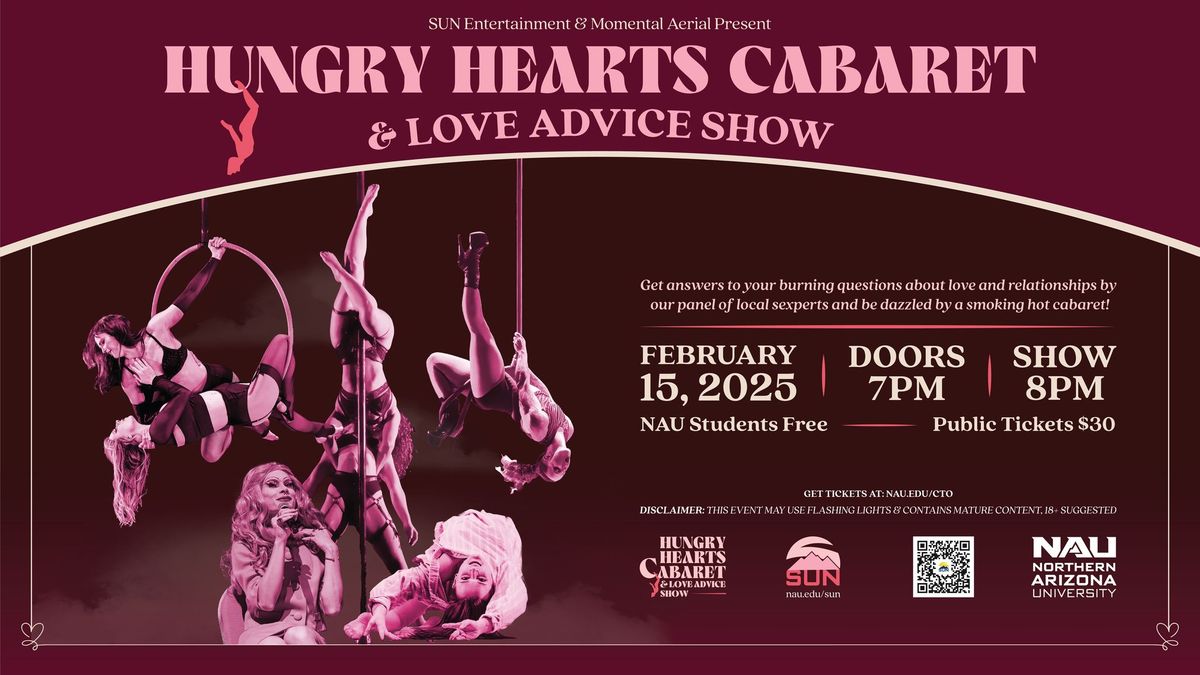 Hungry Hearts Cabaret and Love Advice Show | Spring 2024